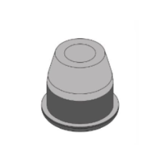 TAPA FUROS BRANCO 10MM 1575BM